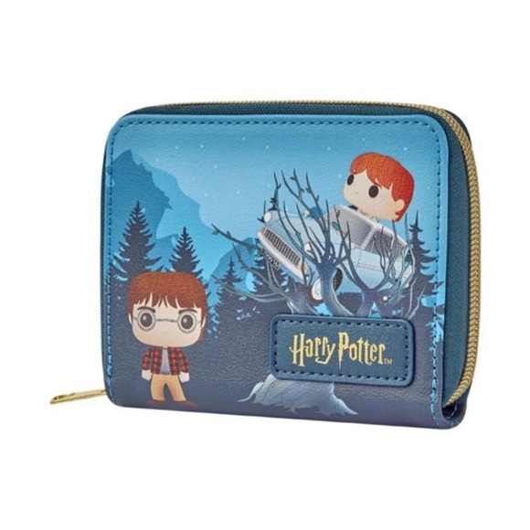 Harry Potter Chamber of Secrets Zip Around Wallet - Picture 2 of 5